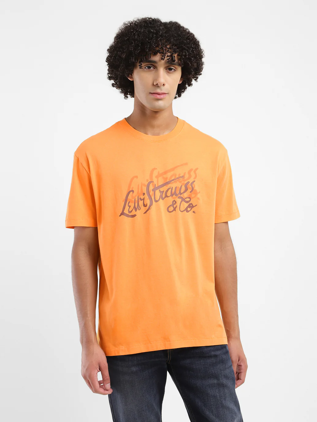 Men's Brand Logo Oversized T-Shirt - Image 3