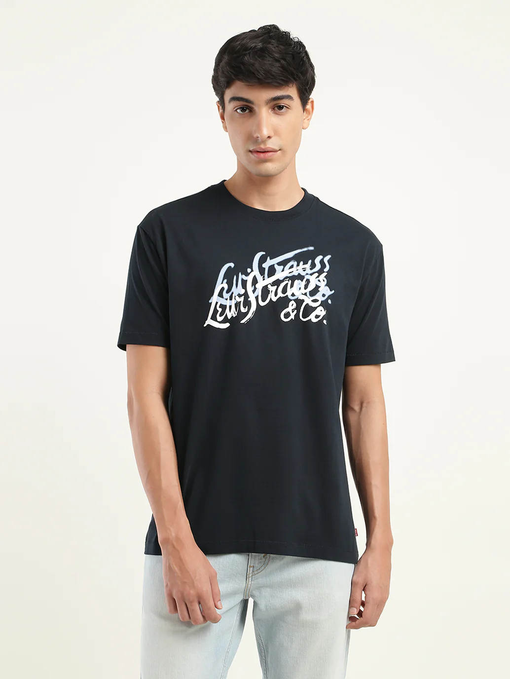 Men's Brand Logo Oversized T-Shirt - Image 2