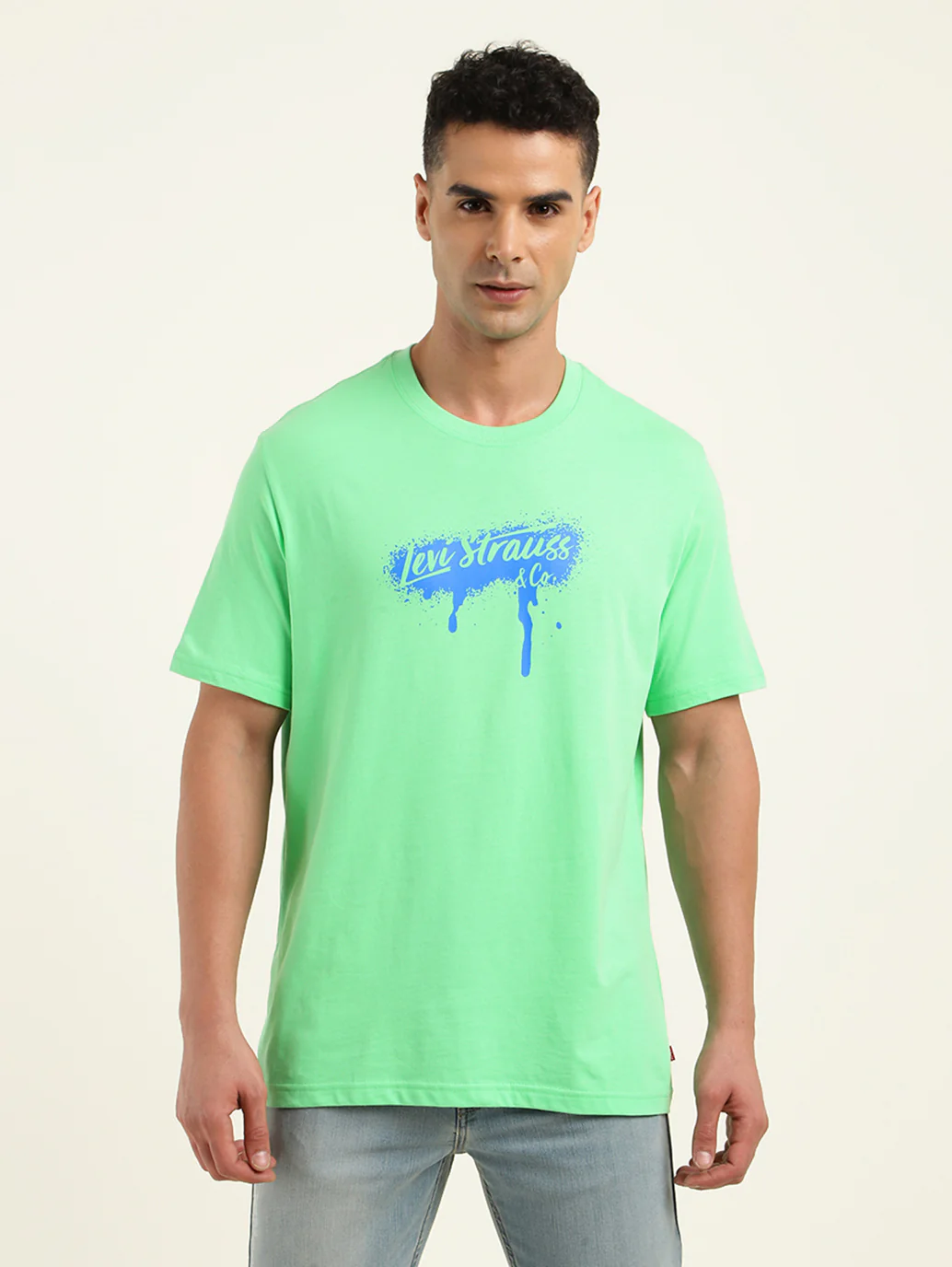 Men's Brand Logo Loose Fit T-Shirt - Image 2