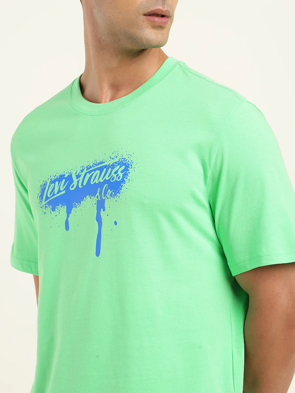 Men's Brand Logo Loose Fit T-Shirt - Image 4