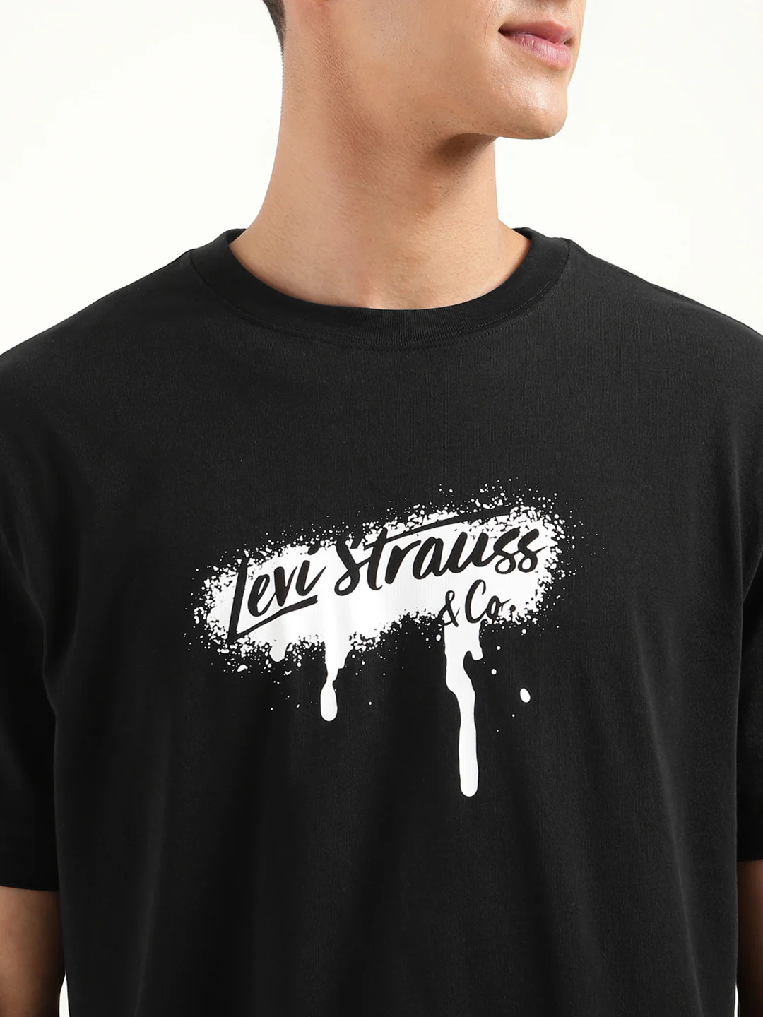 Men's Brand Logo Oversized T-Shirt - Image 4