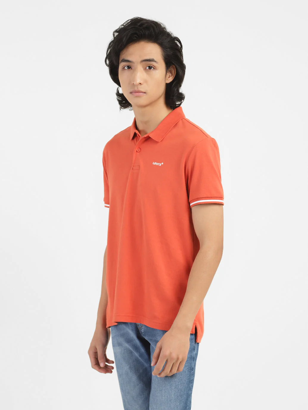 Men's Solid Polo T-shirt - Image 3