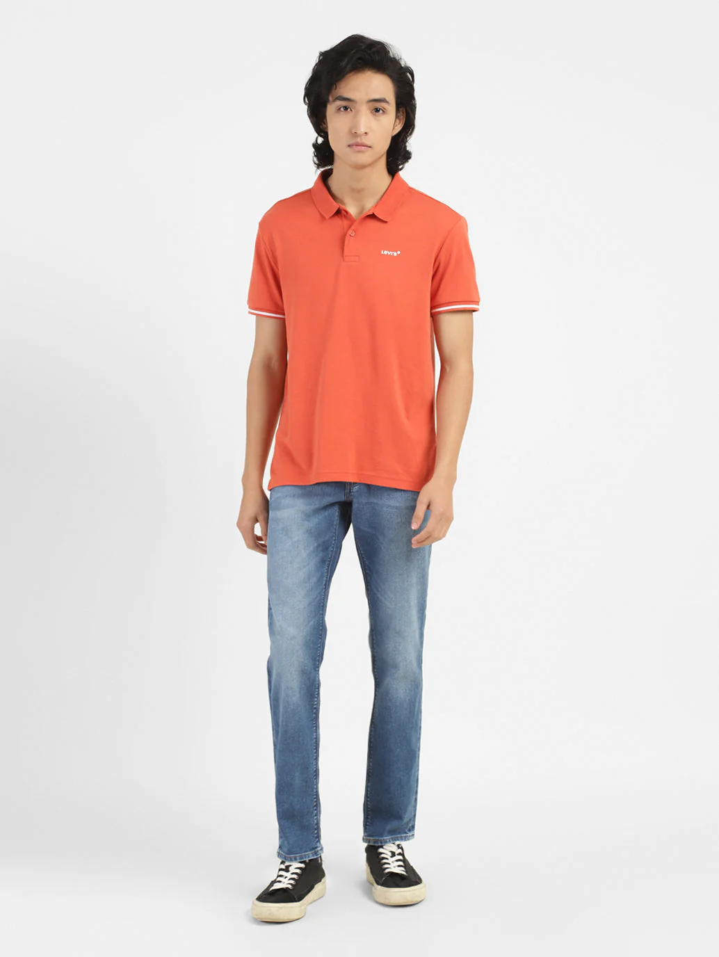 Men's Solid Polo T-shirt - Image 4