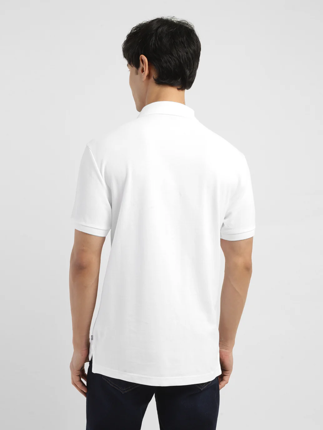 Men's Brand Logo Polo T-shirt - Image 3