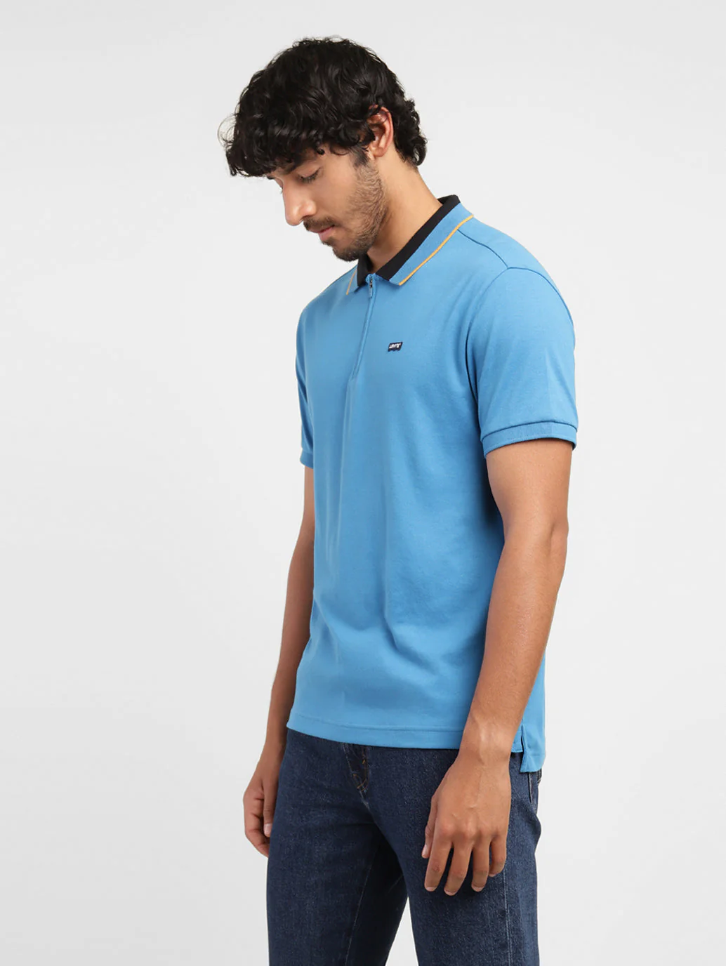 Men's Solid Polo T-shirt - Image 4