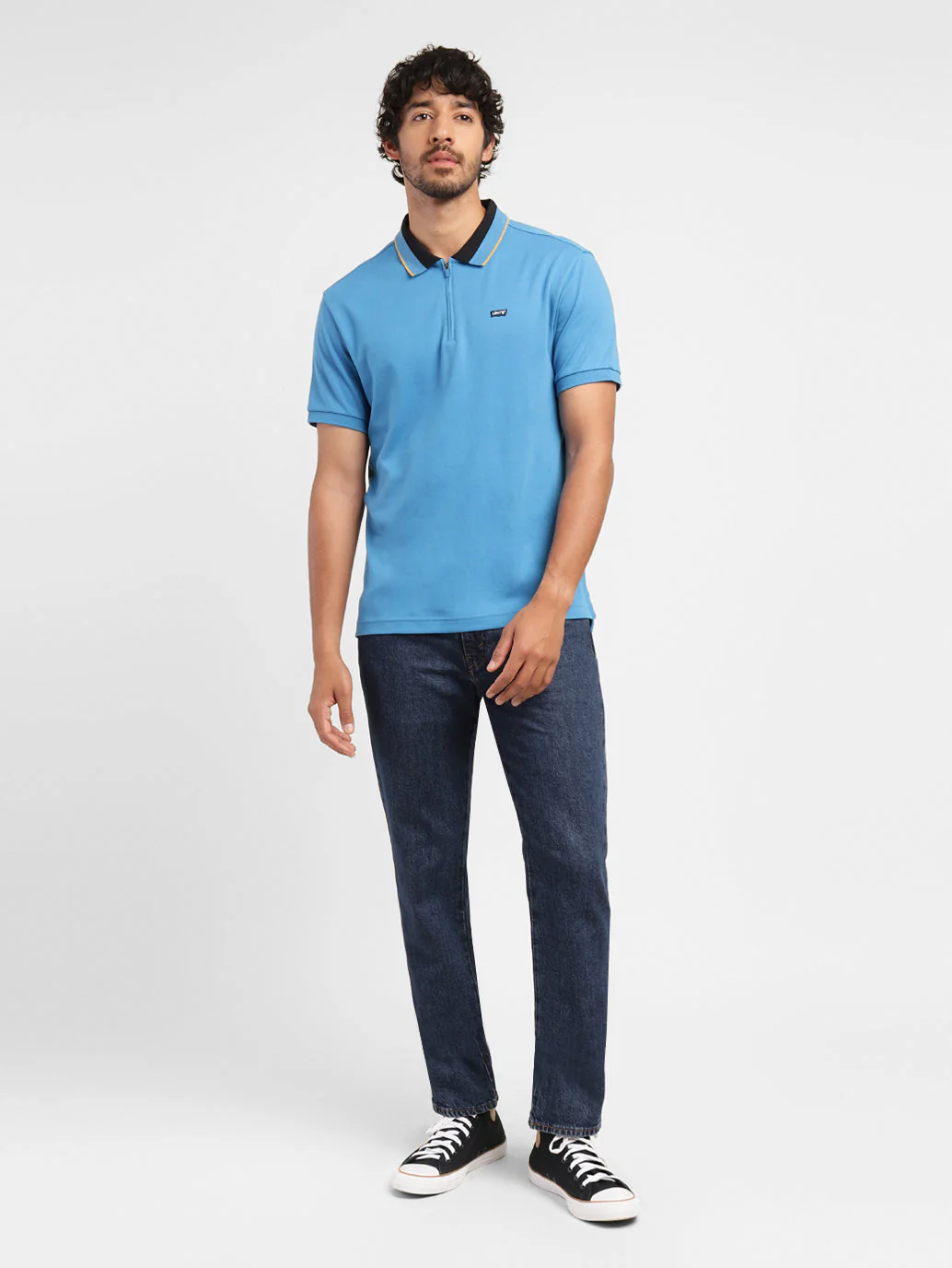 Men's Solid Polo T-shirt - Image 5