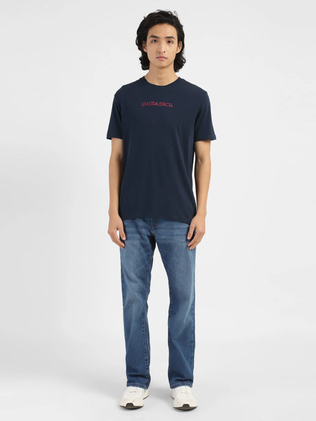 Men's Brand Logo Crew Neck T-shirt - Image 5