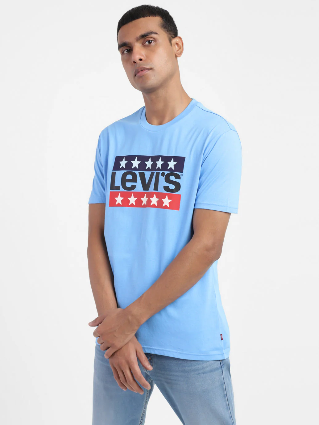 Men's Graphic Print Crew Neck T-shirt - Image 2