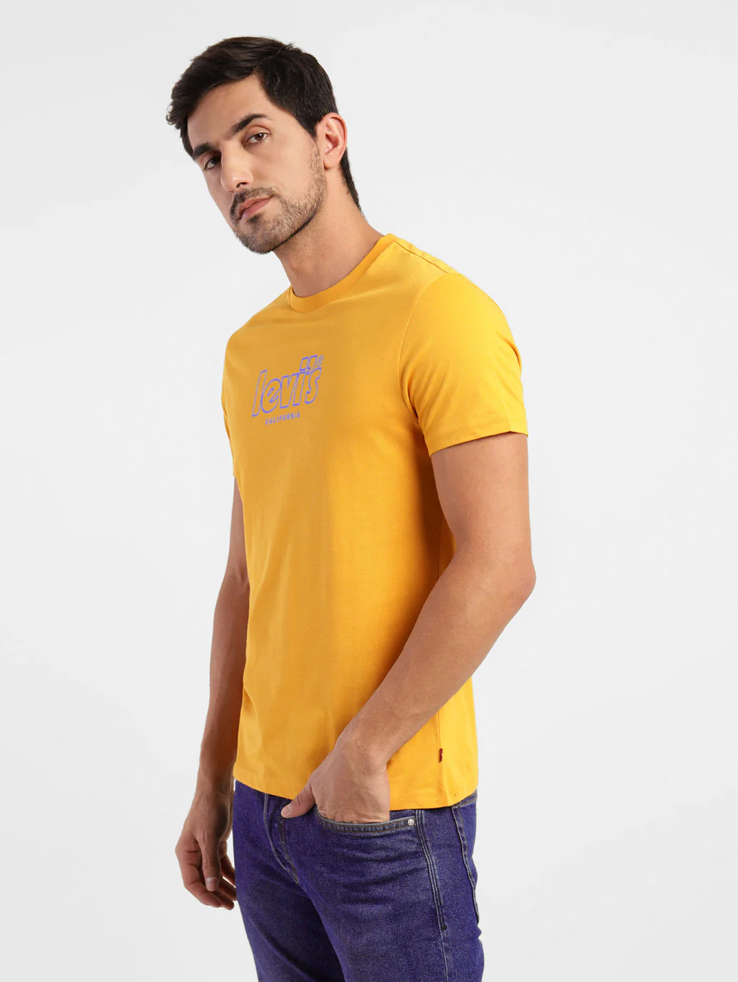 Men's Brand Logo Slim Fit T-shirt - Image 4
