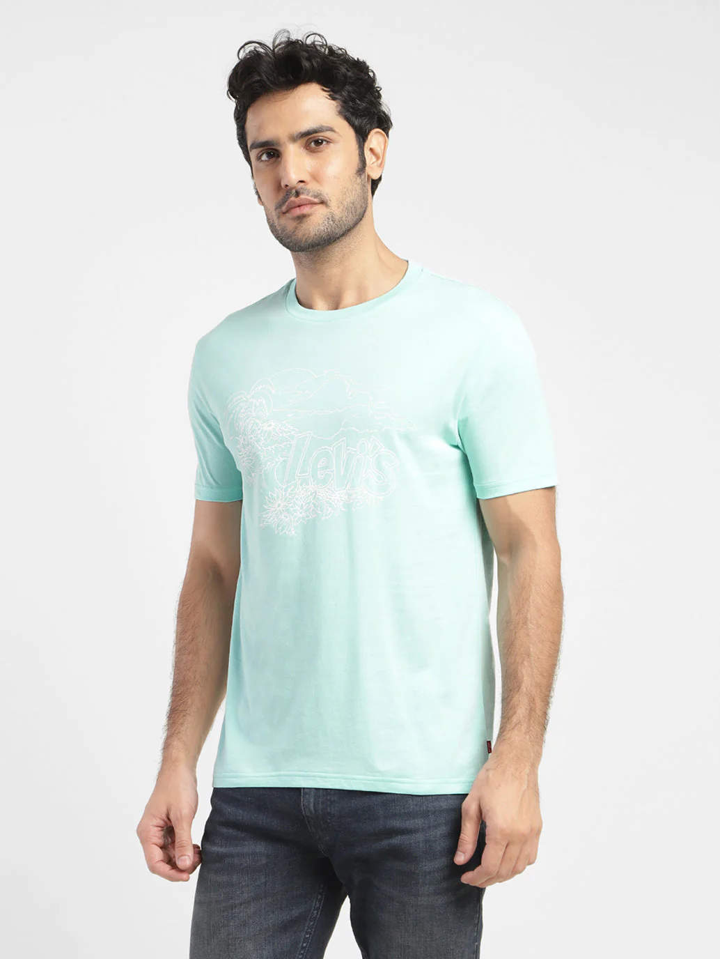Men's Brand Logo Slim Fit T-shirt - Image 4