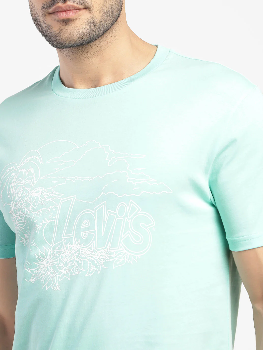 Men's Brand Logo Slim Fit T-shirt - Image 7