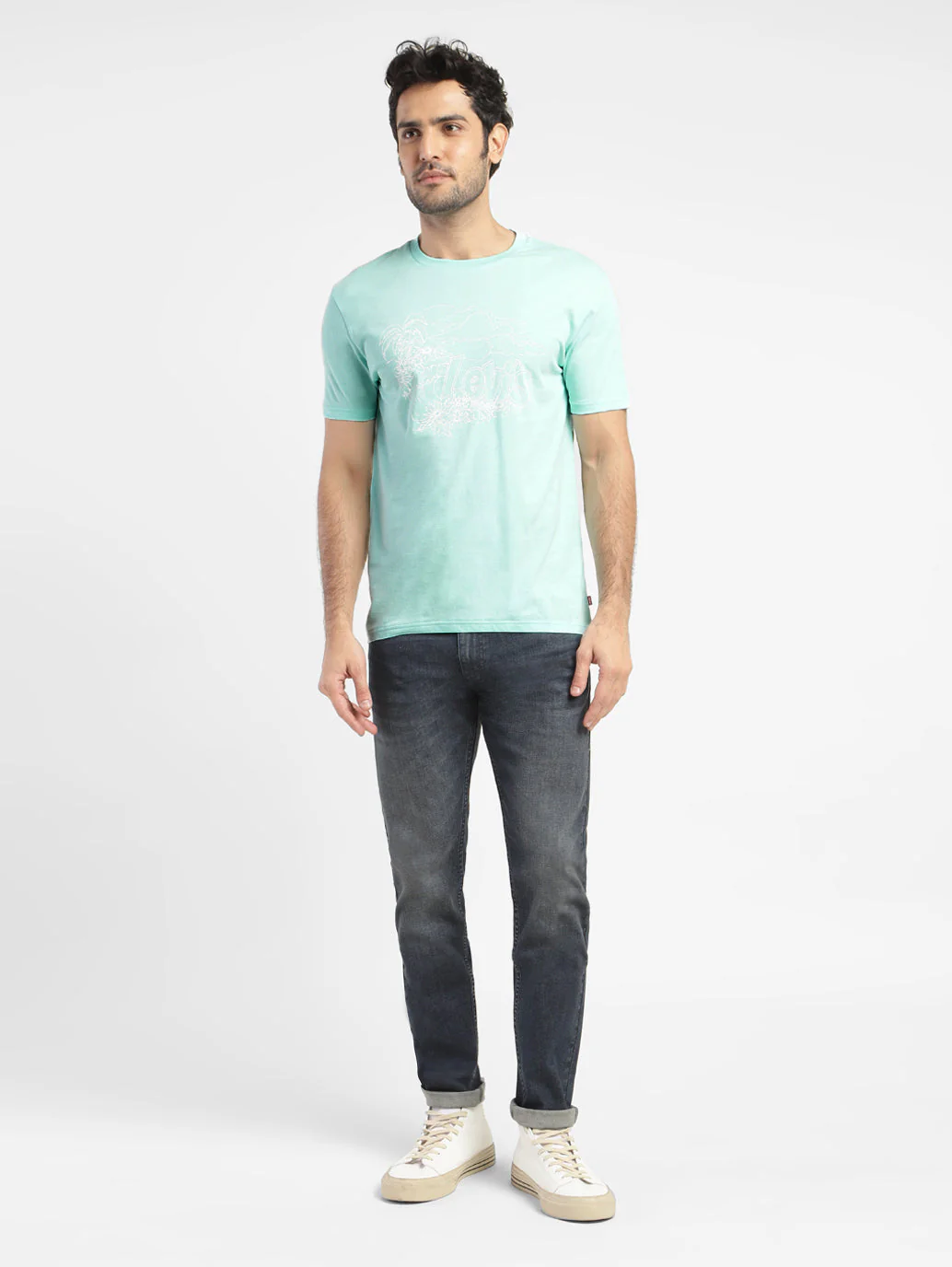 Men's Brand Logo Slim Fit T-shirt - Image 9