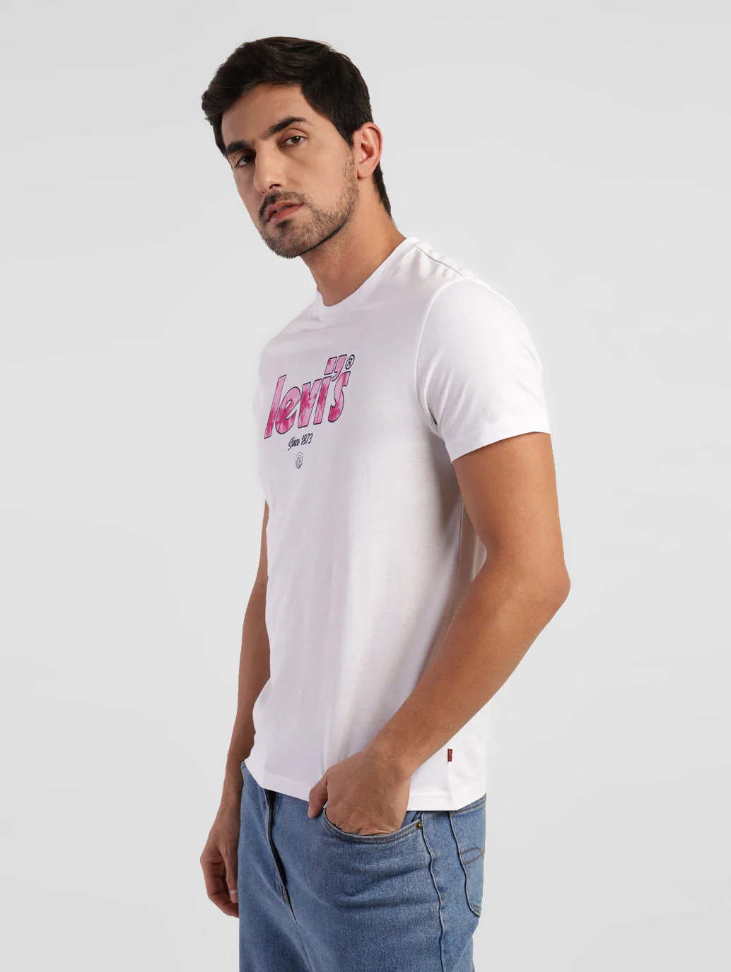 Men's Brand Logo Slim Fit T-shirt - Image 4
