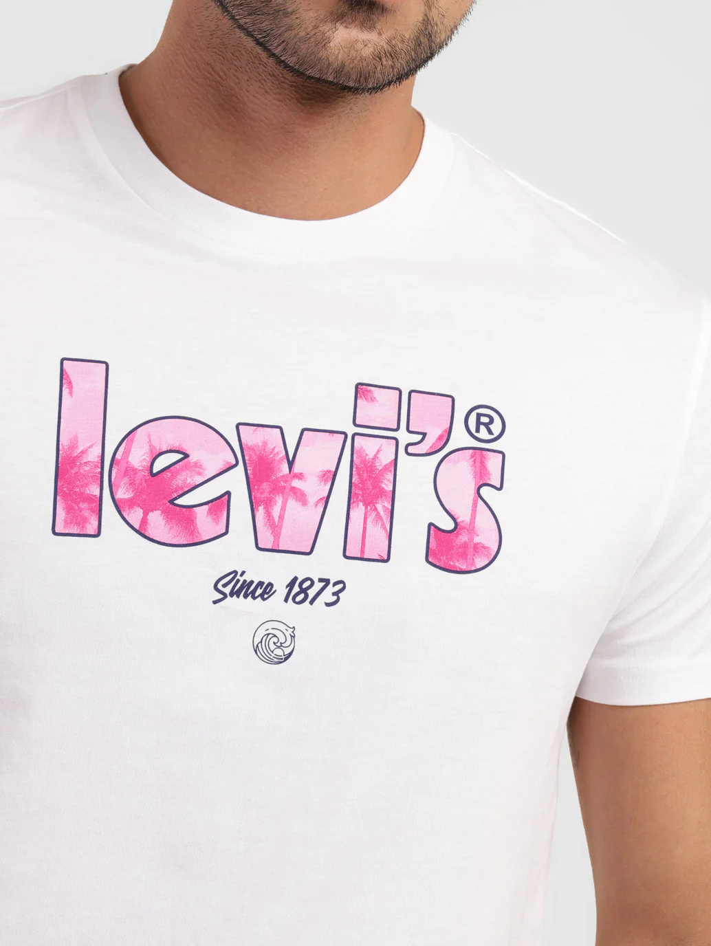 Men's Brand Logo Slim Fit T-shirt - Image 5