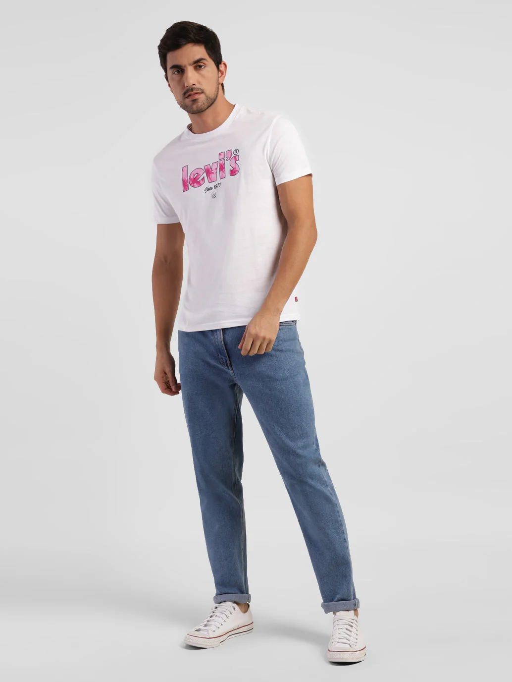 Men's Brand Logo Slim Fit T-shirt - Image 6