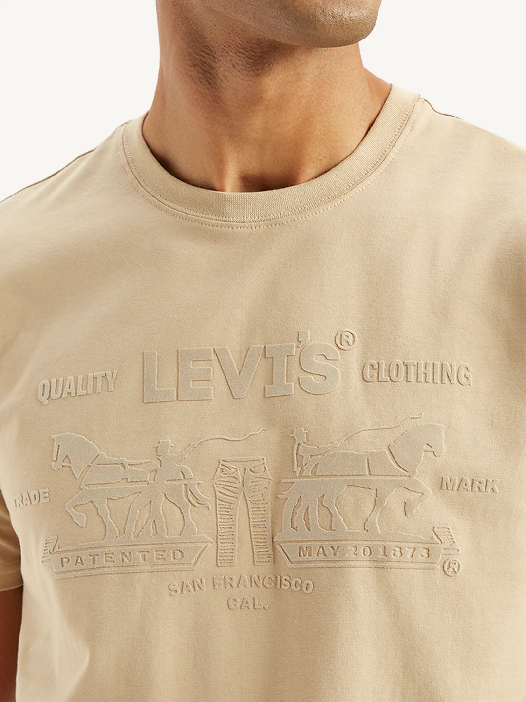 Men's Brand Logo Slim Fit T-Shirt - Image 5