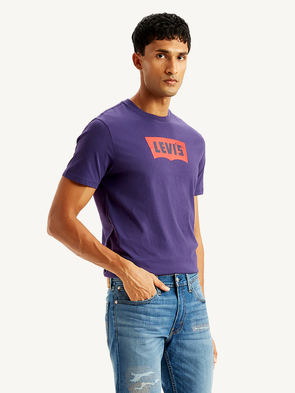 Men's Brand Logo Slim Fit T-Shirt - Image 3