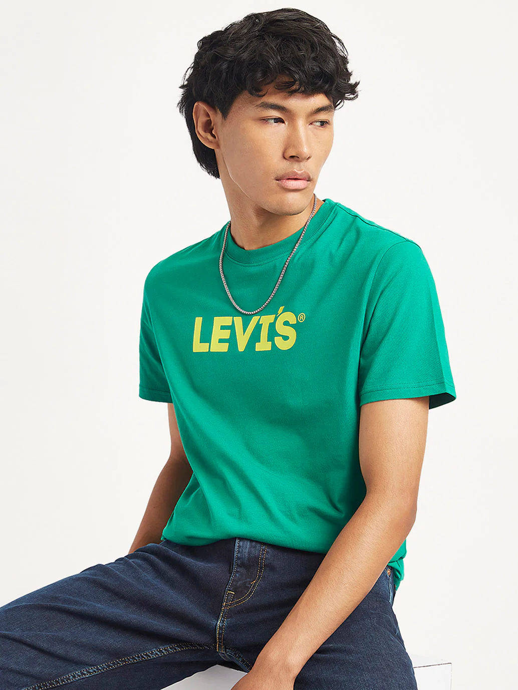 Men's Brand Logo Slim Fit T-Shirt - Image 3