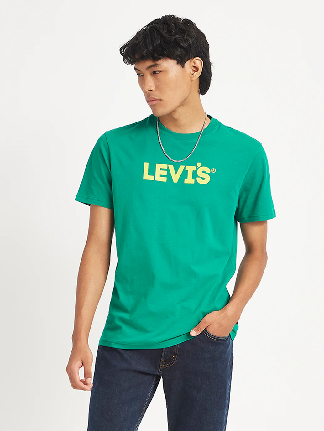 Men's Brand Logo Slim Fit T-Shirt - Image 5