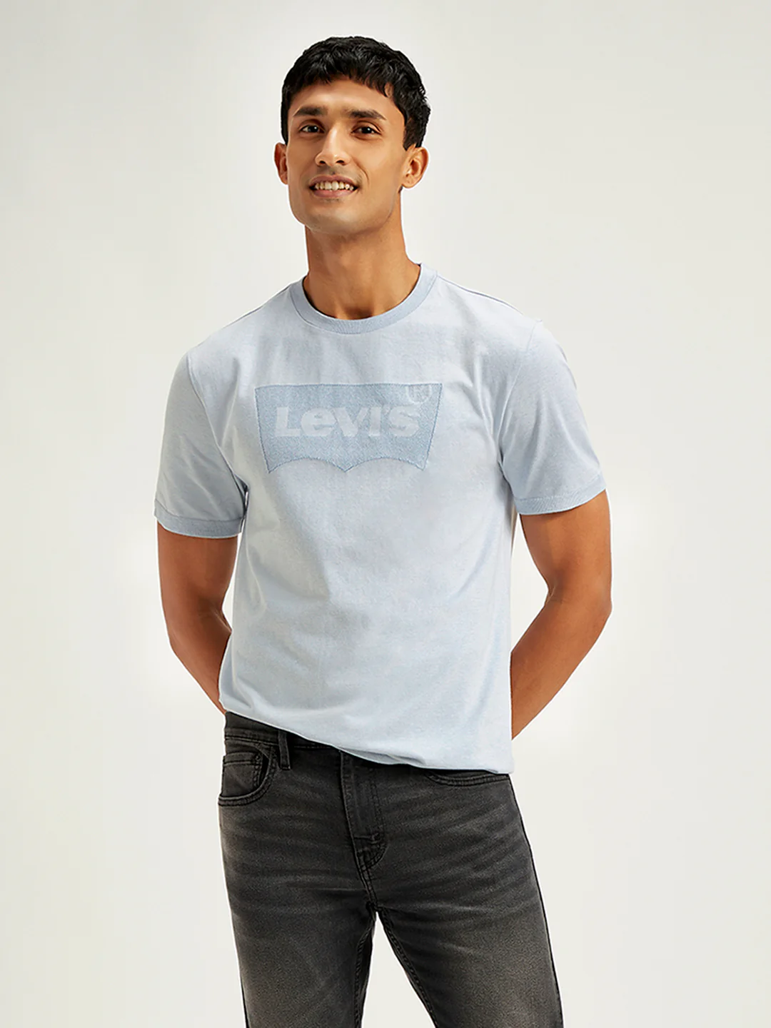 Men's Brand Logo Slim Fit T-Shirt