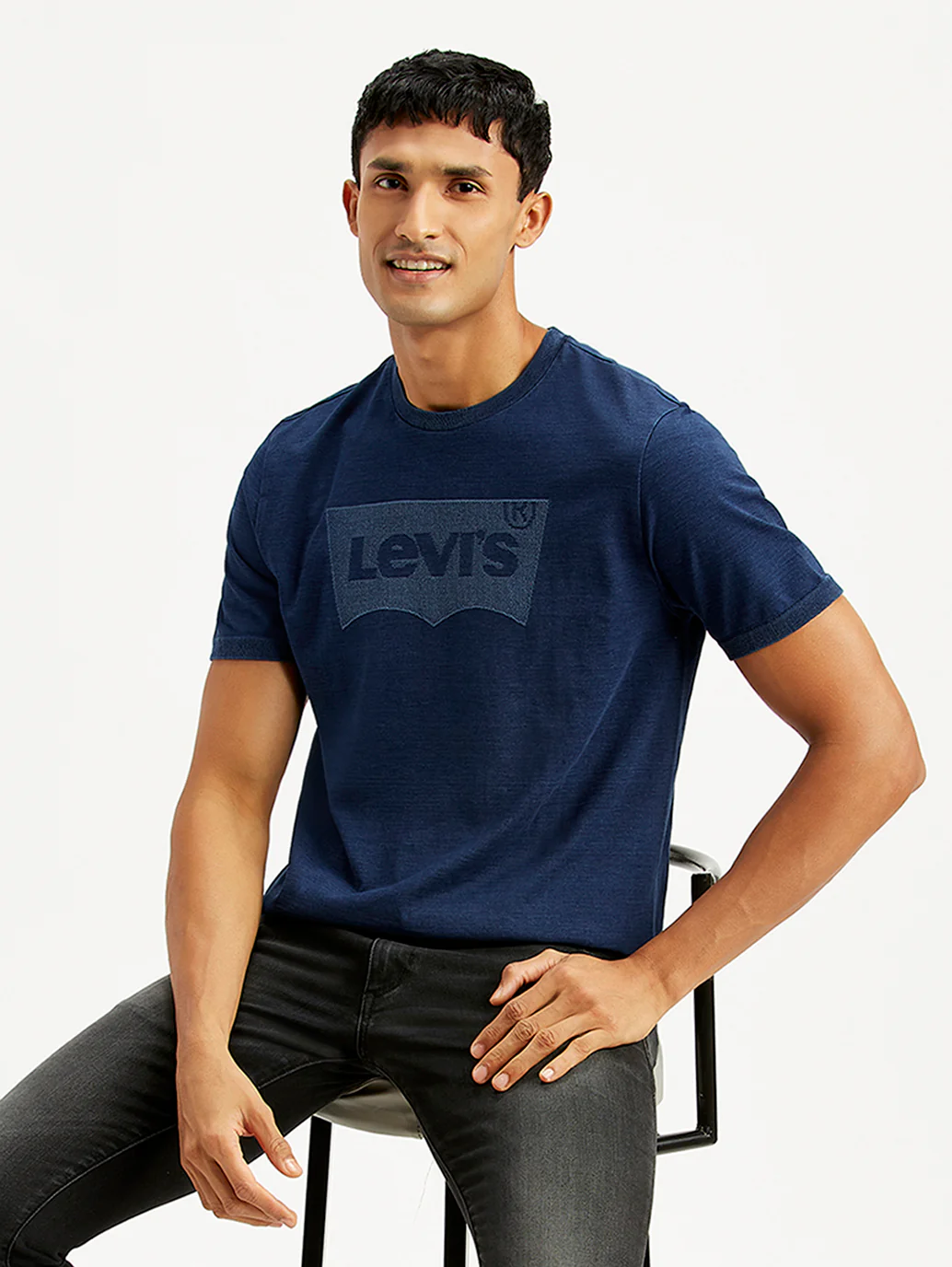 Men's Brand Logo Slim Fit T-Shirt - Image 2
