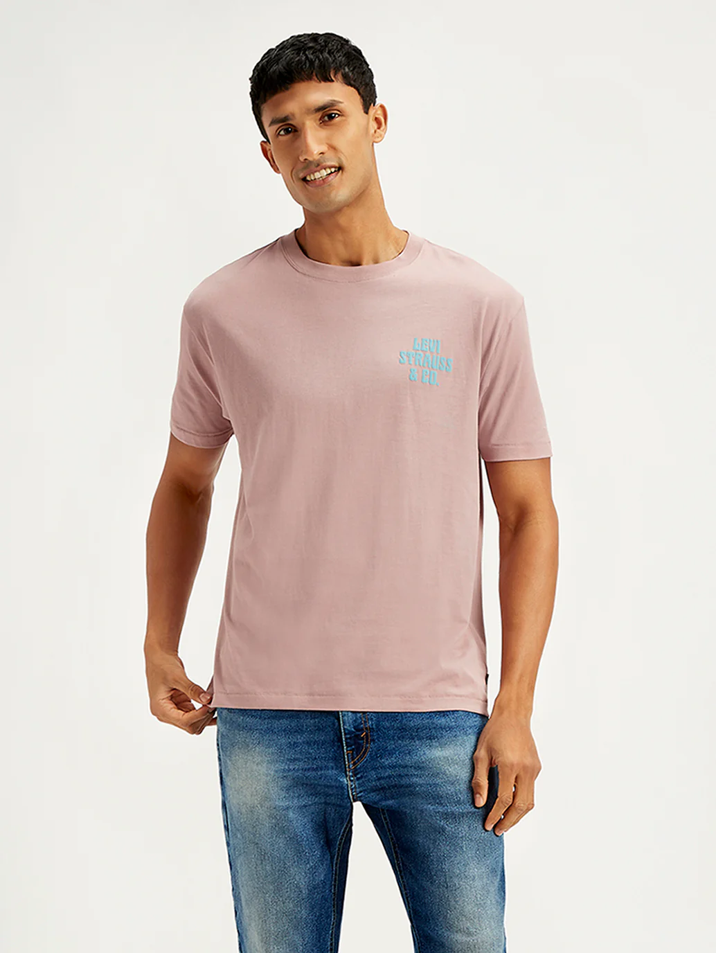 Men's Brand Logo Loose Fit T-Shirt - Image 3