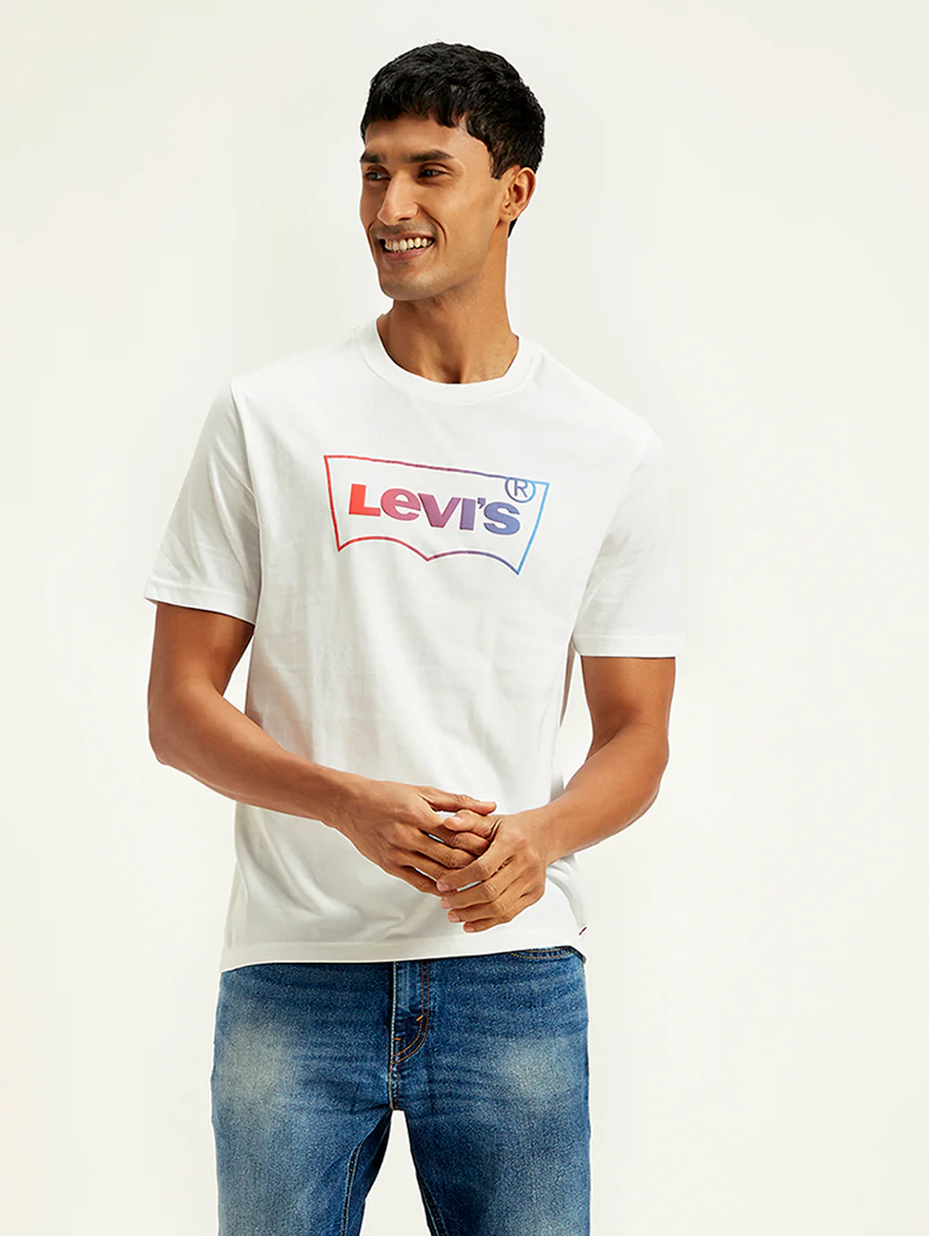 Men's Brand Logo Regular Fit T-Shirt - Image 3