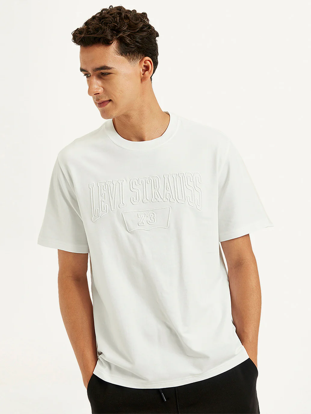 Men's Brand Logo Regular Fit T-Shirt - Image 4