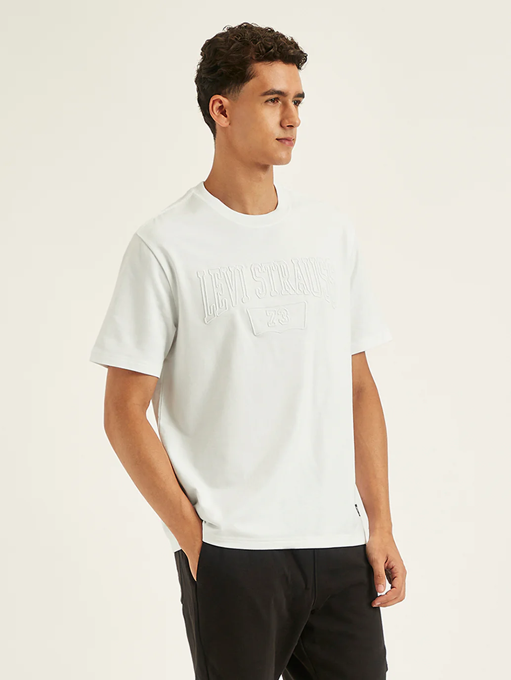 Men's Brand Logo Regular Fit T-Shirt - Image 5