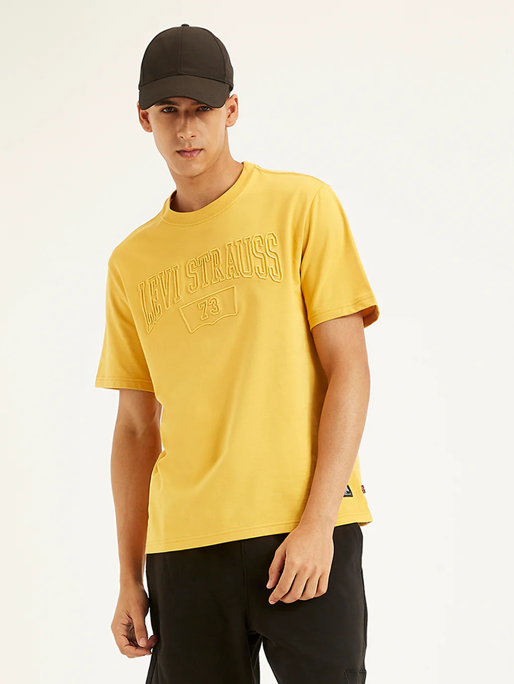 Men's Brand Logo Regular Fit T-Shirt - Image 5