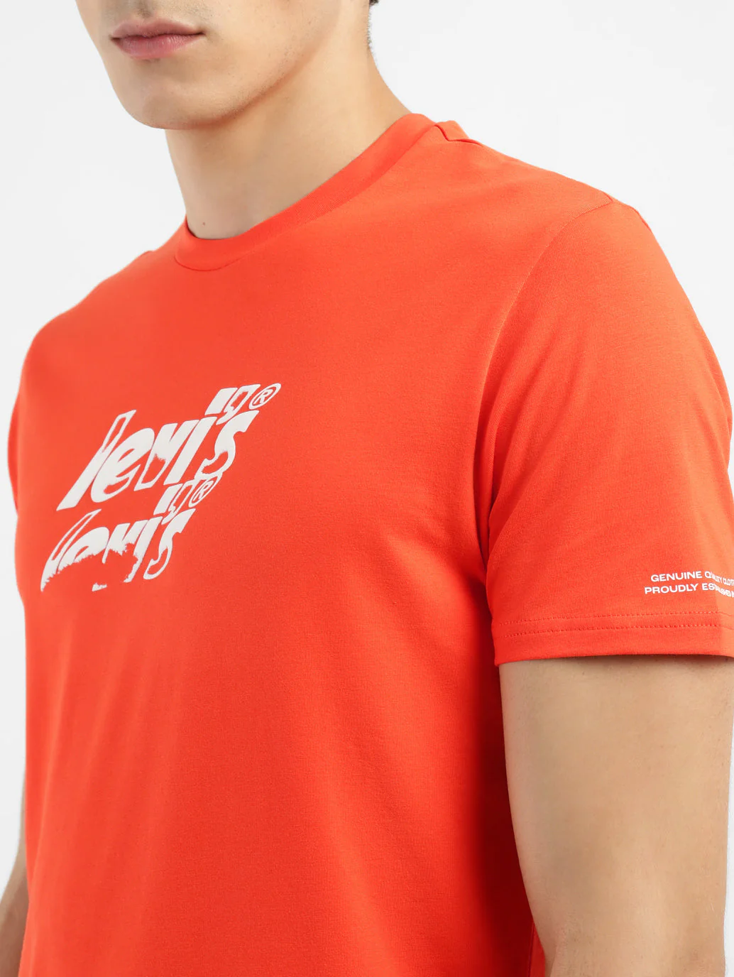 Men's Brand Logo Loose Fit T-shirt - Image 5