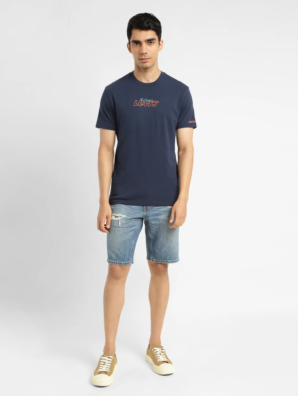Men's Brand Logo Loose Fit T-shirt - Image 6