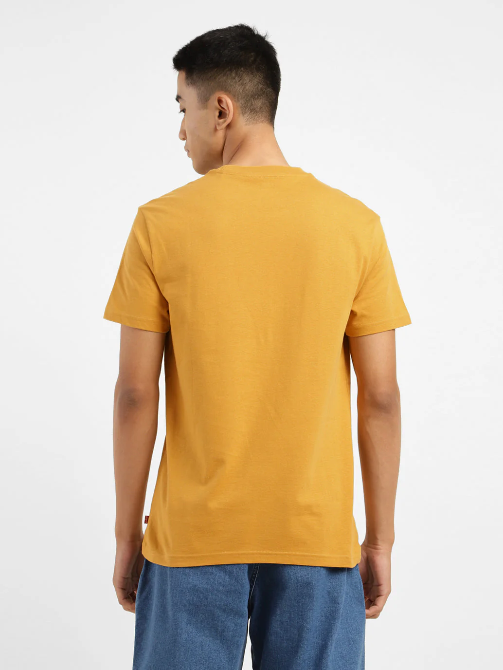 Men's Brand Logo Round Neck T-shirt - Image 3