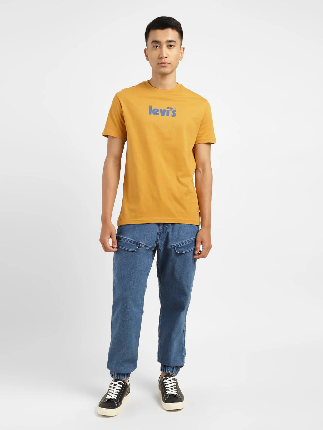 Men's Brand Logo Round Neck T-shirt - Image 5
