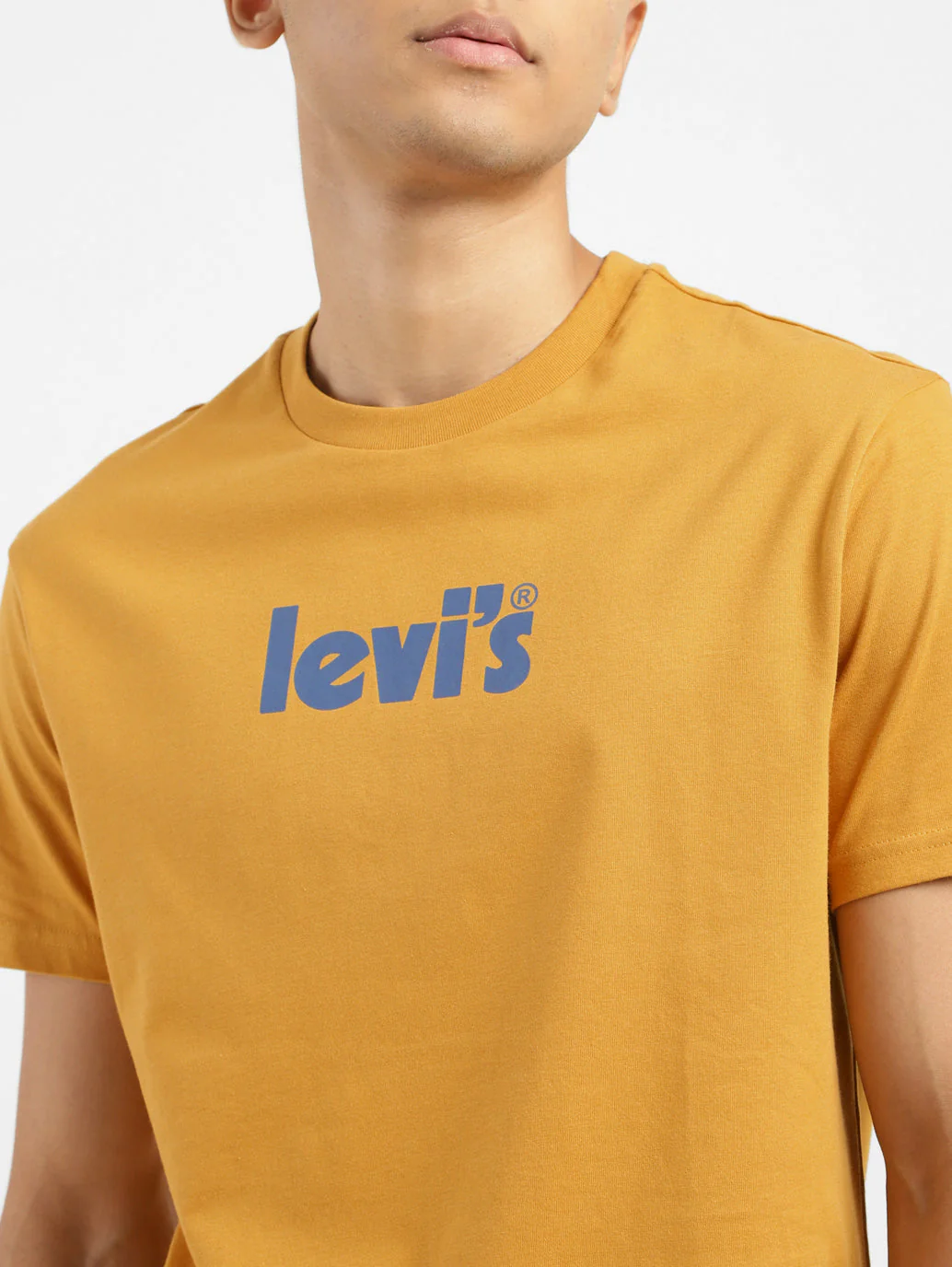 Men's Brand Logo Round Neck T-shirt - Image 6