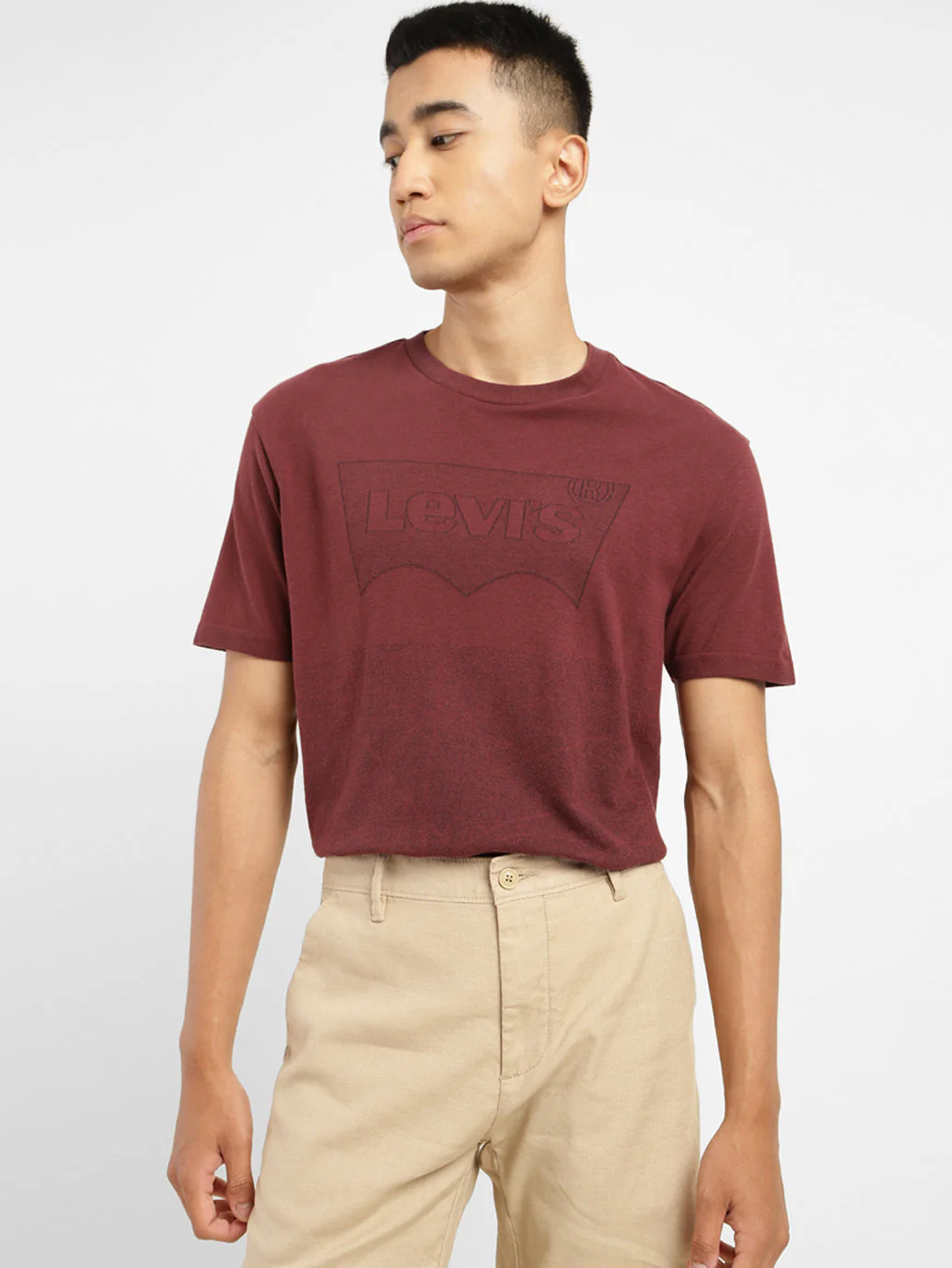 Men's Brand Logo Crew Neck T-shirt - Image 2