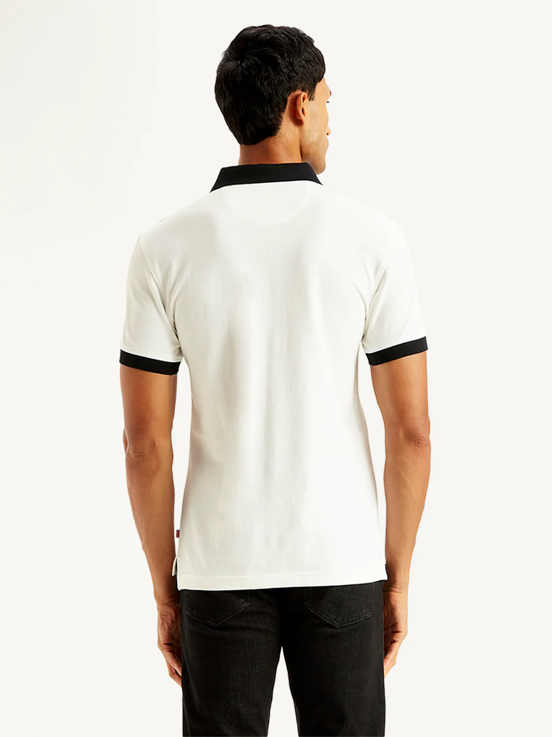 Men's Brand Logo Slim Fit Polo T-Shirt - Image 3