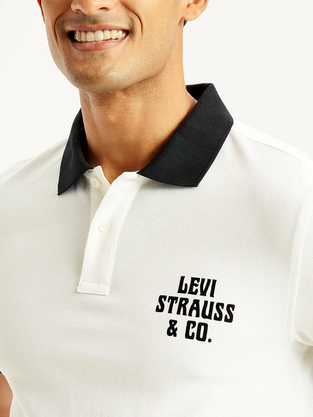 Men's Brand Logo Slim Fit Polo T-Shirt - Image 5