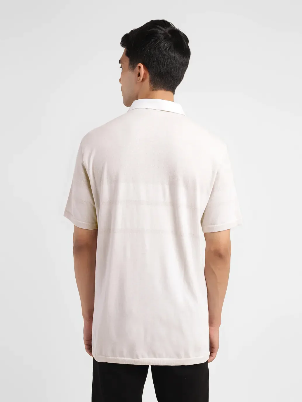 Men's Brand Logo Slim Fit Polo T-shirt - Image 3
