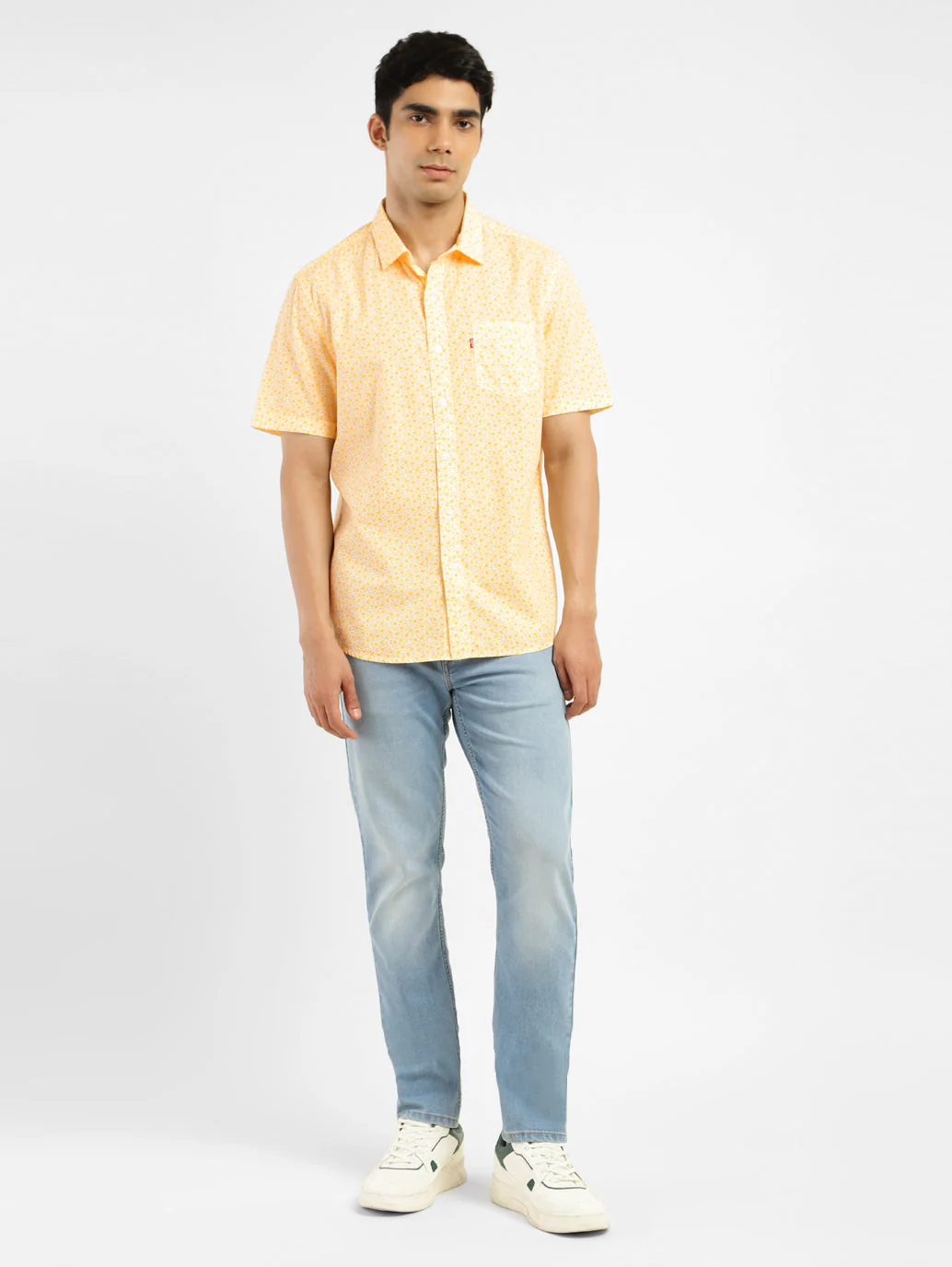 Men's Floral Print Slim Fit Shirt - Image 6