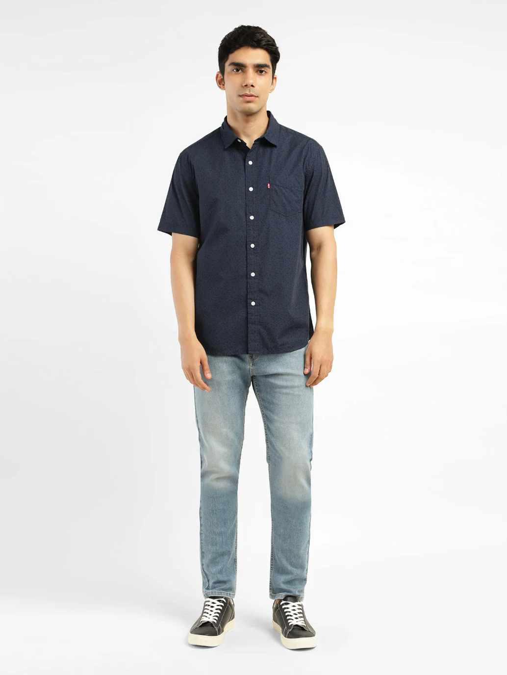Men's Floral Print Slim Fit Shirt - Image 6