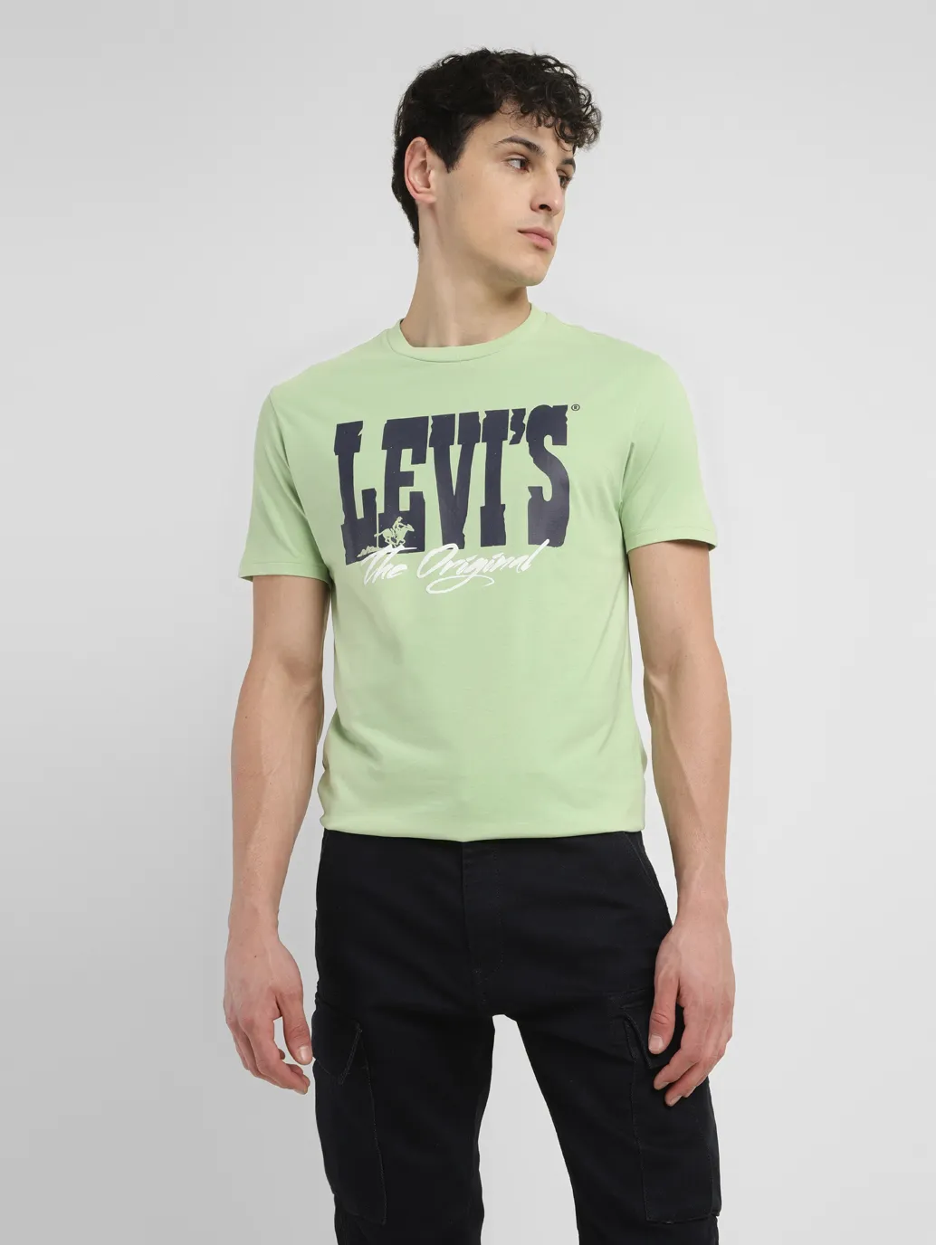 Men's Brand Logo Slim Fit T-shirt - Image 6