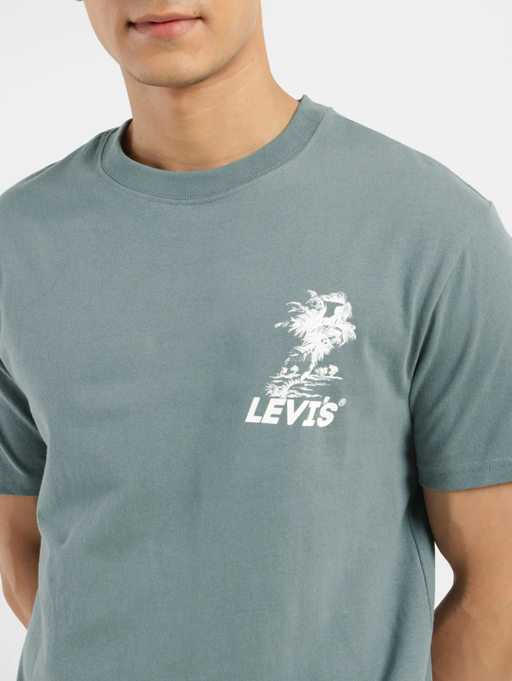 Men's Brand Logo Slim Fit T-shirt - Image 4