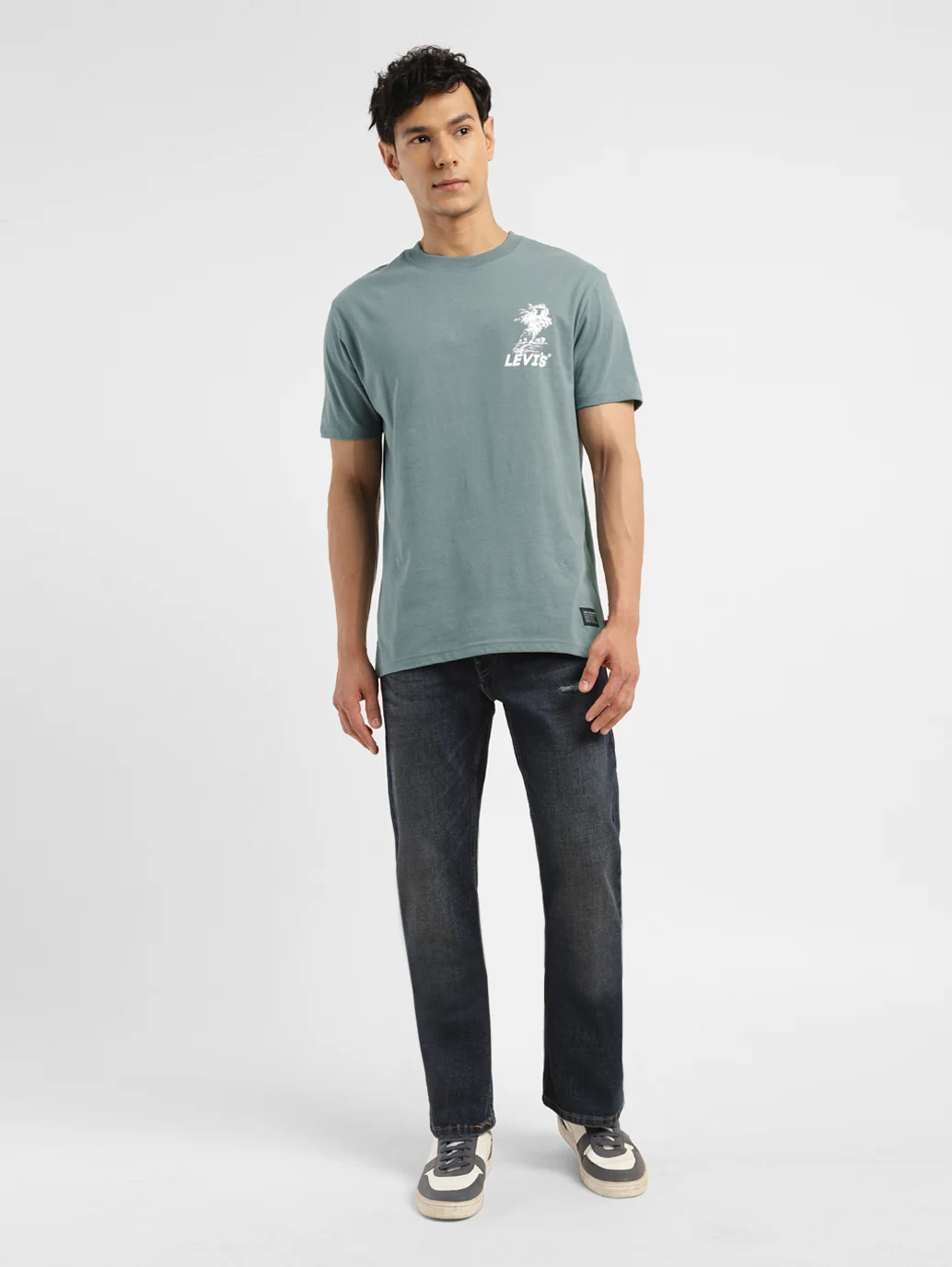 Men's Brand Logo Slim Fit T-shirt - Image 5