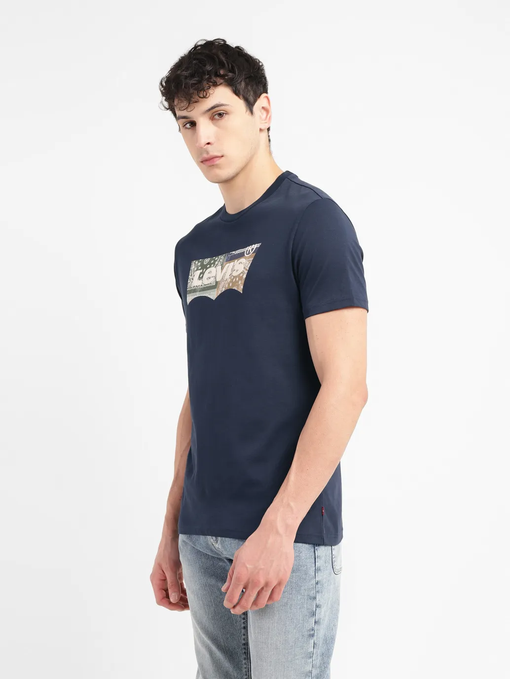 Men's Brand Logo Slim Fit T-shirt - Image 4