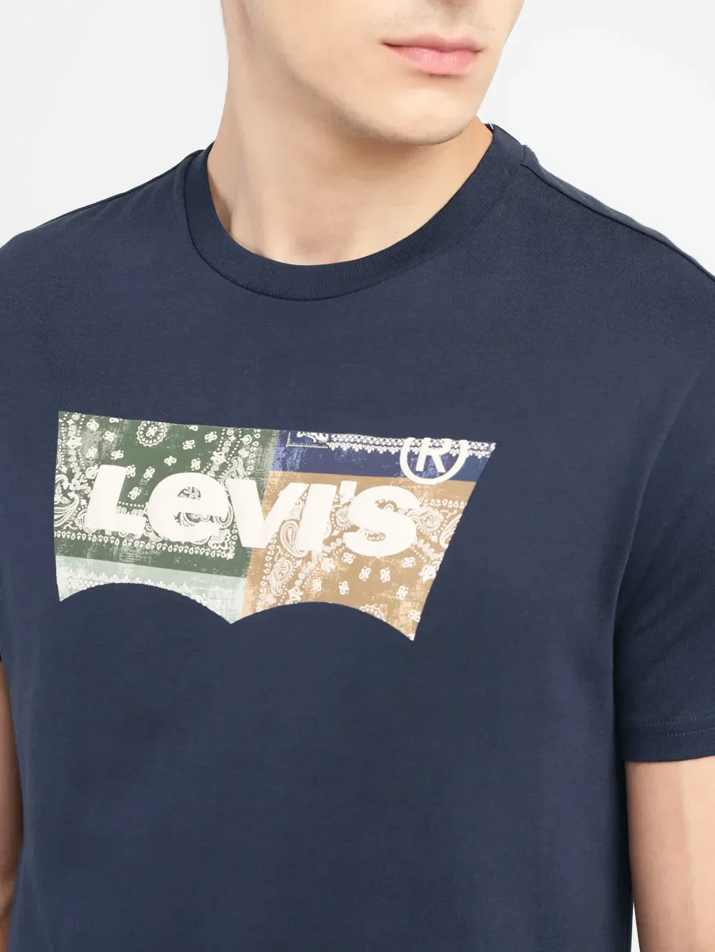 Men's Brand Logo Slim Fit T-shirt - Image 5