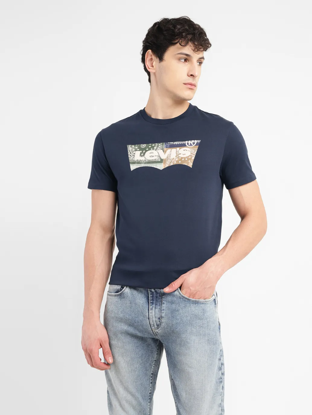 Men's Brand Logo Slim Fit T-shirt - Image 6