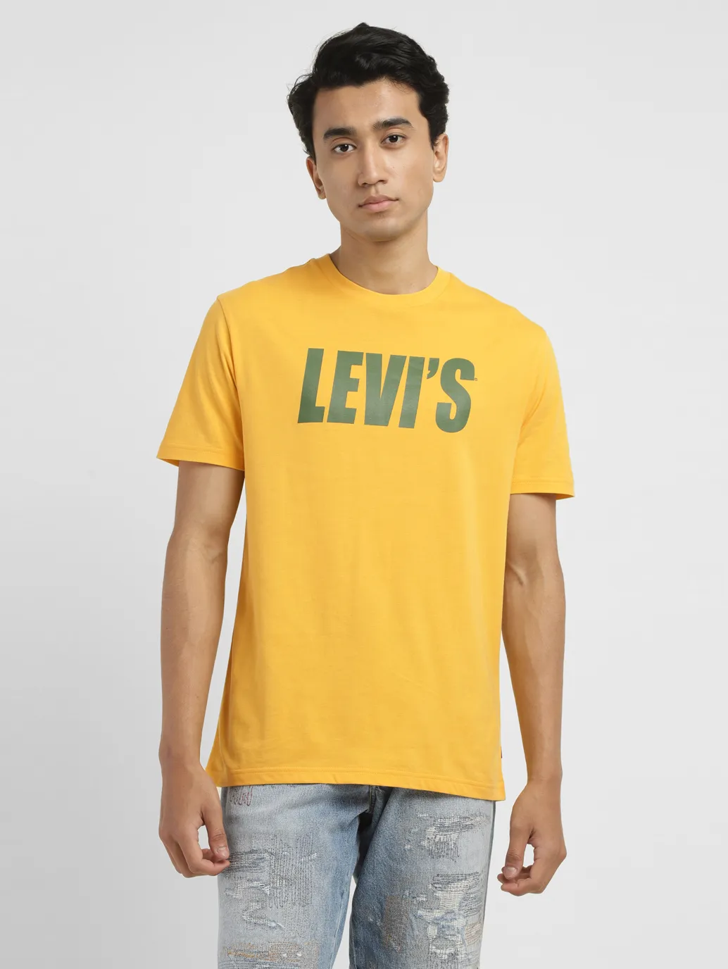Men's Brand Logo Slim Fit T-shirt - Image 2