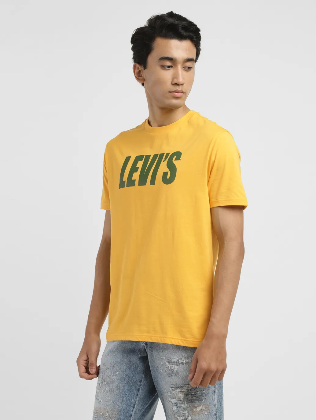 Men's Brand Logo Slim Fit T-shirt - Image 4
