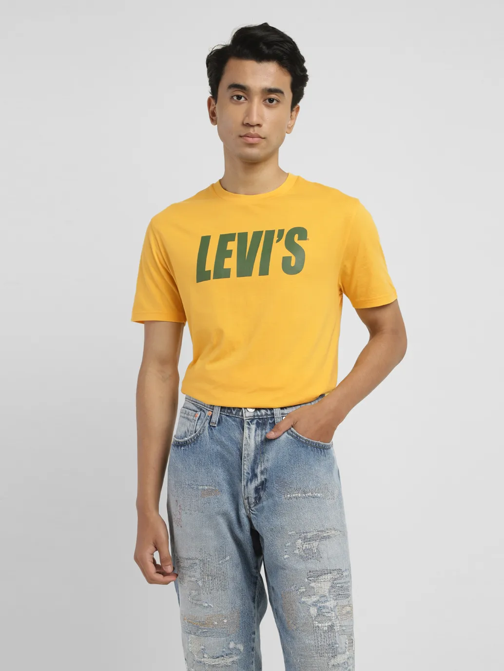 Men's Brand Logo Slim Fit T-shirt - Image 6